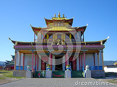 Ivolginsky datsan Stock Photo