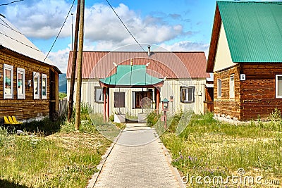 Ivolginsky datsan monastery is the Buddhist Temple located near Ulan-Ude city in Buryatia, Russia. Editorial Stock Photo