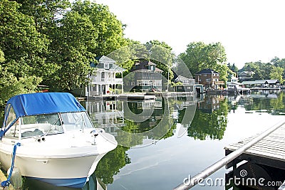 Ivy Lea - The Thousand Islands, Ontario Stock Photo