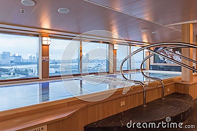 Izumi Japanese Bath - Diamond Princess Editorial Stock Photo