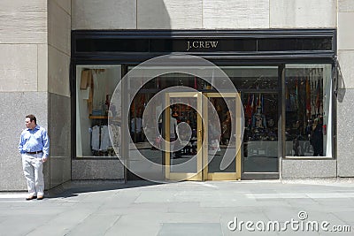 J. Crew Editorial Stock Photo