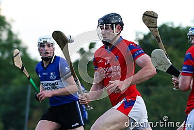 J. A. Hurling Championship: Erins Own VS Sarsfield Editorial Stock Photo