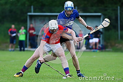 J. A. Hurling Championship: Erins Own VS Sarsfield Editorial Stock Photo