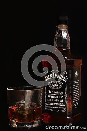 Jack Daniels Editorial Stock Photo