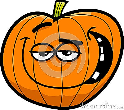 Jack lantern cartoon Vector Illustration