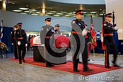 Jack Layton - Chalk Memorial. Editorial Stock Photo