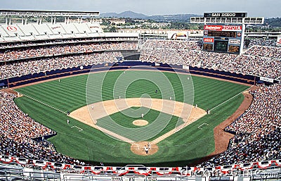 Jack Murphy Stadium Editorial Stock Photo