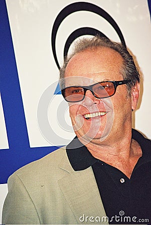 Jack Nicholson Editorial Stock Photo