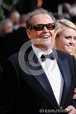 Jack Nicholson Editorial Stock Photo