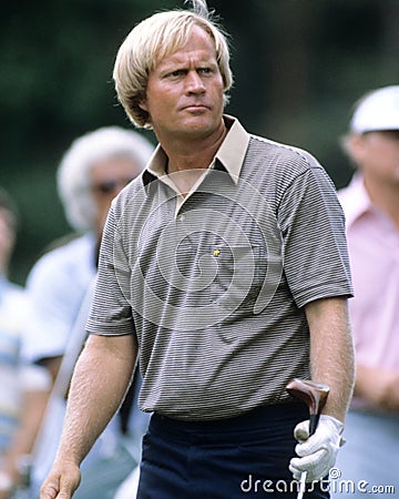 Jack Nicklaus, PGA Golfer Editorial Stock Photo