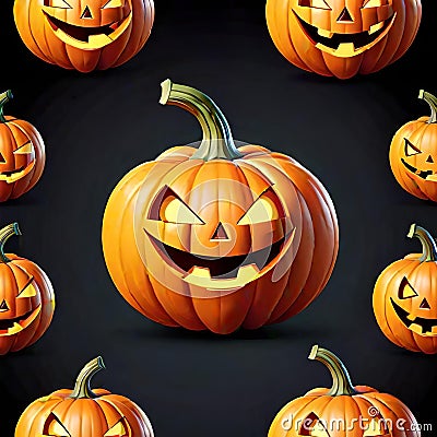 Jack-o-lantern pumpkin food lighted spooks halloween Stock Photo