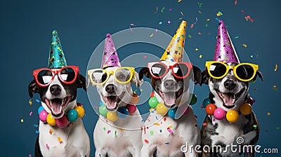 Jack russell terrier with funny sunglasses Stock Photo