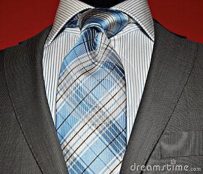 Jacket, shirt and tie Stock Photo