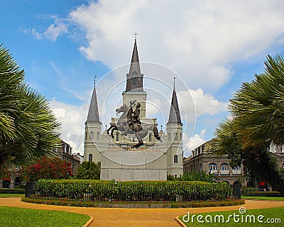 Jackson Square New Orleans Stock Photo