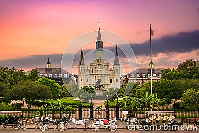 Jackson Square New Orleans Stock Photo