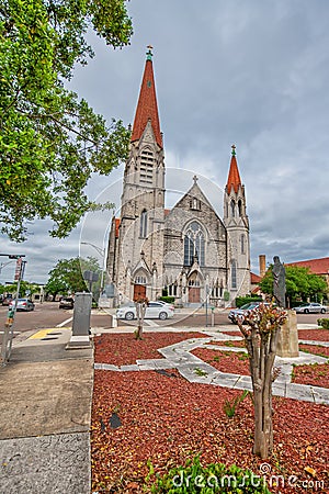 JACKSONVILLE, FL - APRIL 8, 2018: Church of Immaculate Conception, Jacksonville, Florida Stock Photo