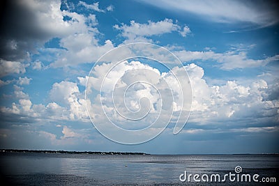 Jacksonville Florida Landscape Stock Photo