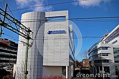 Jacobs engineering company at the Beatrixpark offices at station Laan van Noi Editorial Stock Photo