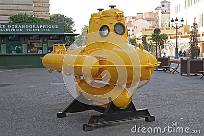 Jacques Cousteau Submarine Editorial Stock Photo
