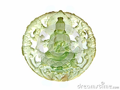 Jade Bodhisattva Stock Photo