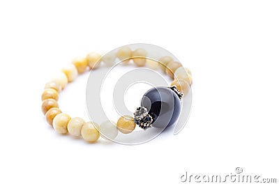 Jade bracelet Stock Photo