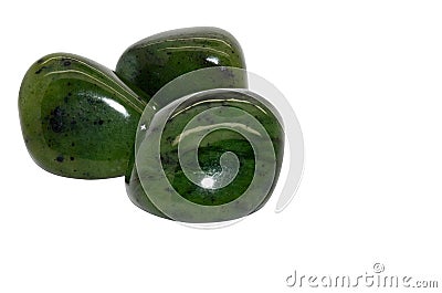 Jade gemstone Stock Photo