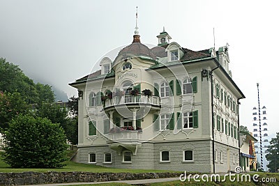 Jaegerhaus in Schwangau Editorial Stock Photo