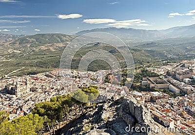 Jaen City Spain Stock Photo