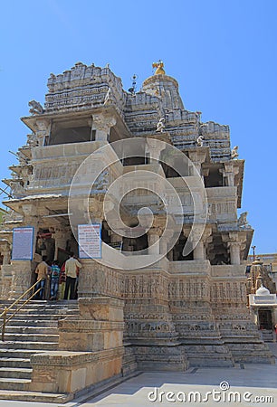 Jagdish temple Udaipur India Editorial Stock Photo