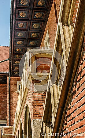 Jagiellonian University Museum Collegium Maius, Cracov, Poland Editorial Stock Photo
