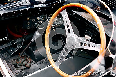 Jaguar_D Type 0VC 501 luxury race car Editorial Stock Photo