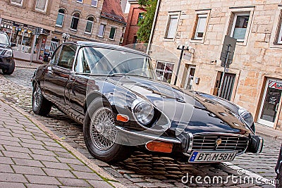 Jaguar E-Type Editorial Stock Photo