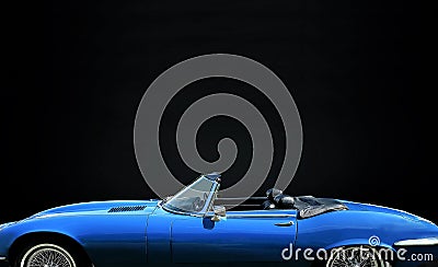 Jaguar E Type Editorial Stock Photo