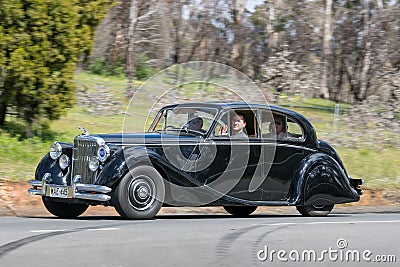 1950 Jaguar MKV Sedan Editorial Stock Photo