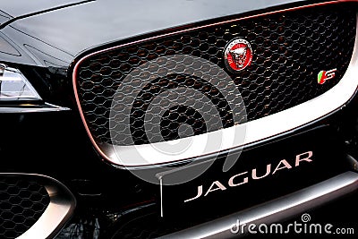 Jaguar Type S Luxury car Editorial Stock Photo