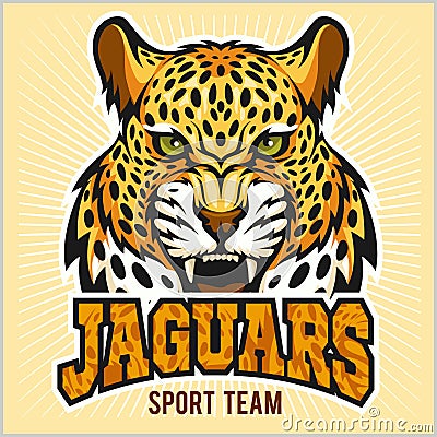 Jaguars - Sport Team Design Vector Illustration