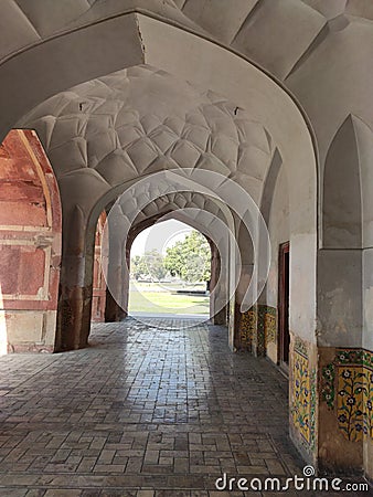 Jahangir tomb / mausoleum Editorial Stock Photo