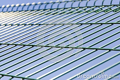 Jail fence iron bars texture Stock Photo