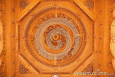 Jain temple of amar sagar Stock Photo