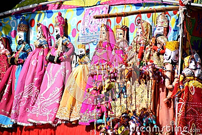 Jaipuri Craft toys Stock Photo