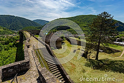 Jajce fortress, Bosnia and Herzegovina Stock Photo