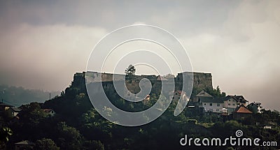 Jajce fortress Bosnia and Herzegovina Stock Photo