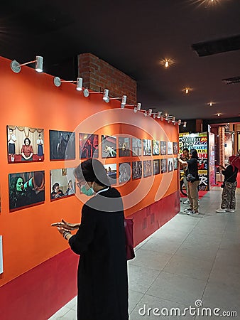 Jakarta Film Week 2022 movie selection still photo Editorial Stock Photo