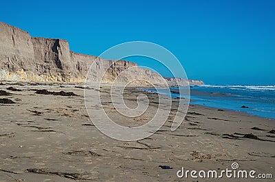 Jalama Beach near Lompoc Stock Photo