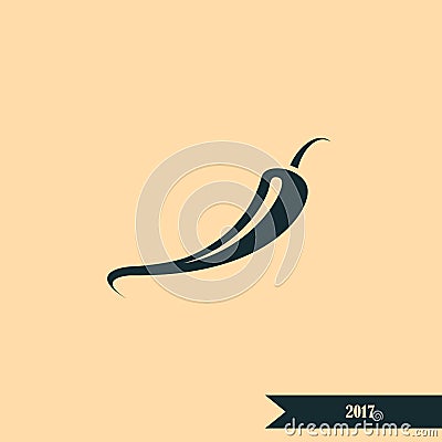 Jalapeno peppers symbol Cartoon Illustration