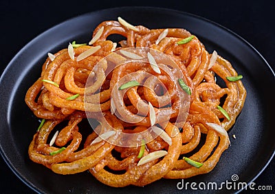 Jalebi Stock Photo