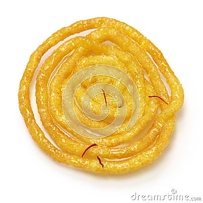 Jalebi indian sweet Stock Photo