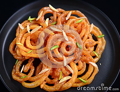 Jalebi Stock Photo