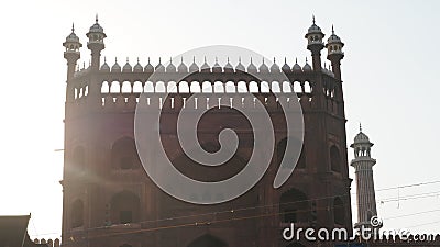 Jama Masjid at delhi, World Heritage Editorial Stock Photo