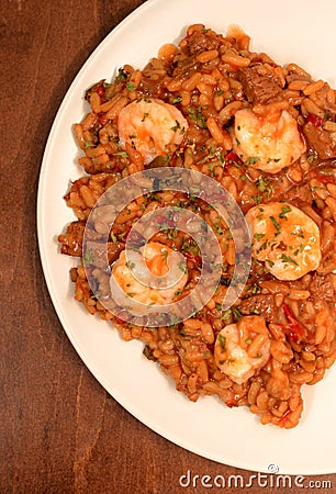 Jambalaya Stock Photo